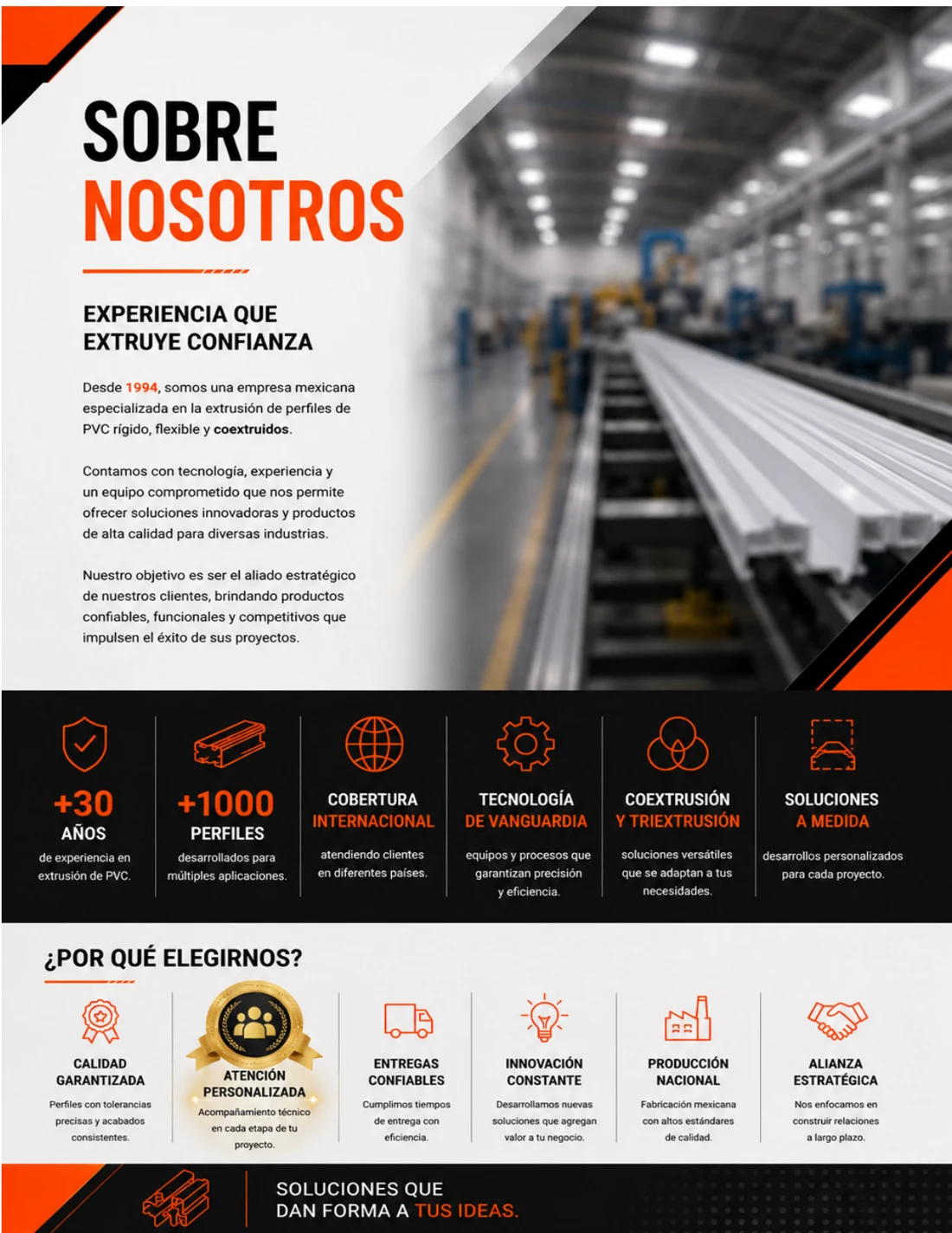 Presentación de la empresa en el catálogo 2026