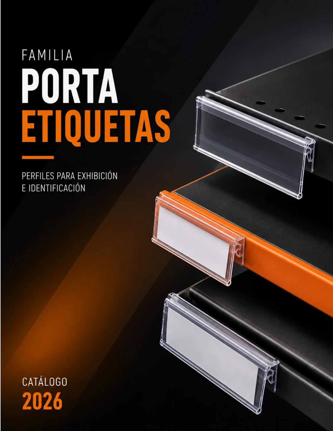 Porta etiquetas: imagen del catálogo 2026